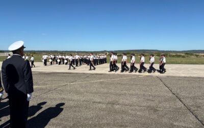Cérémonie de passation de commandement à la Base aérienne 278 – Ambérieu-en-Bugey
